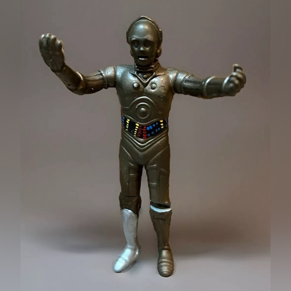 Vintage 1993 Just Toys Bend Ems Star Wars C3PO Figure Bendable